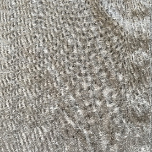 Alice + Olivia Linen Sleeveless Snap Front Back Lightweight Metallic Dress Small - Picture 4 of 7